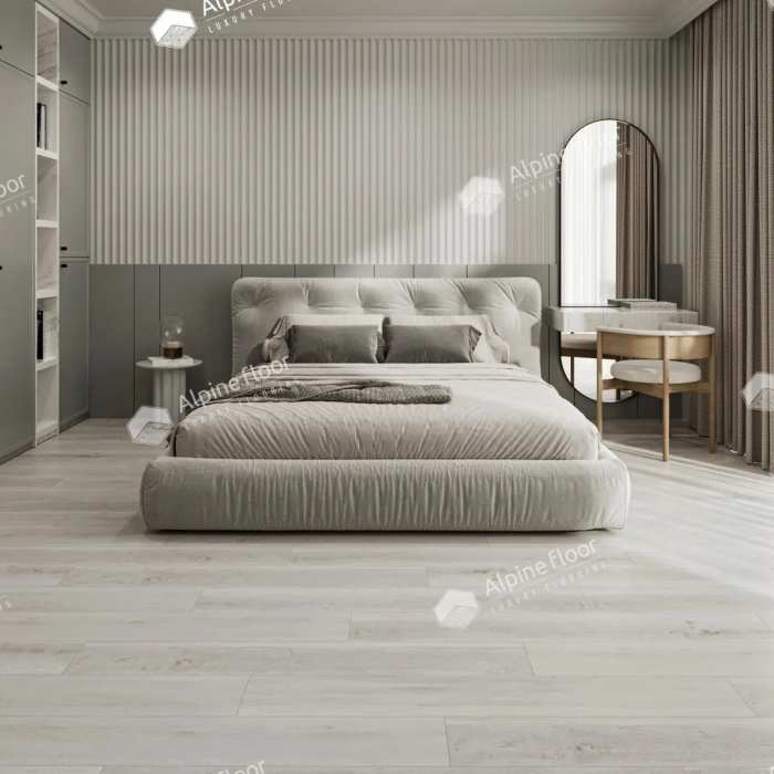 Кварцвиниловая плитка ПВХ Alpine Floor Ultra ECO 5-19 Дуб полярный