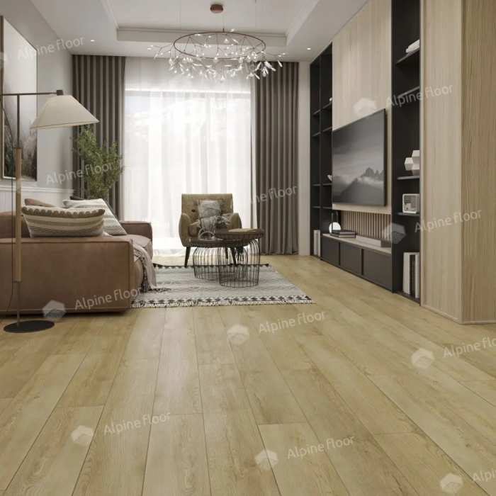 Кварцвиниловая плитка ПВХ Alpine Floor Ultra ECO 5-33 Дуб Старинный №4