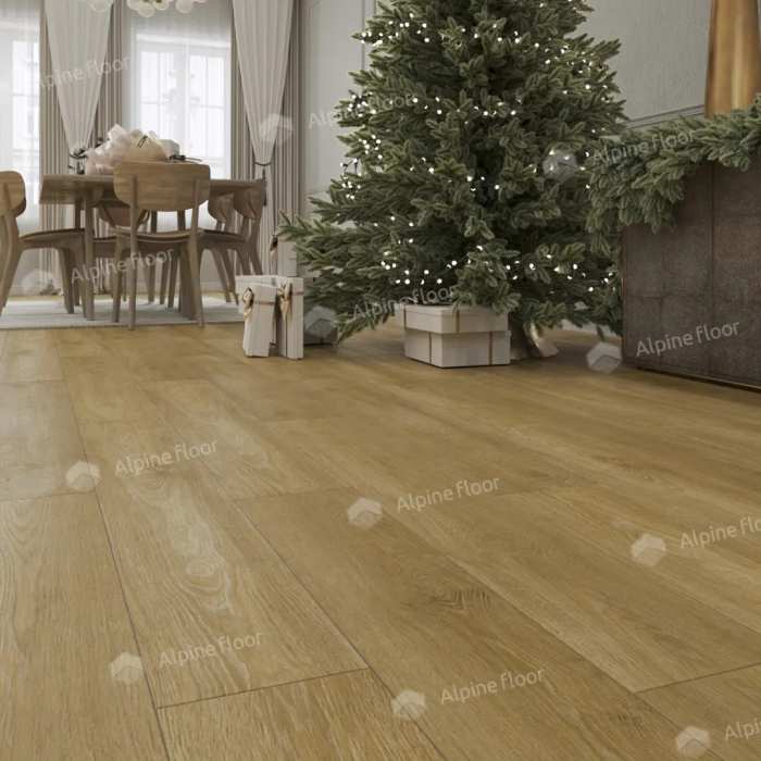 Кварцвиниловая плитка ПВХ Alpine Floor Ultra ECO 5-35 Дуб Итальянский №4
