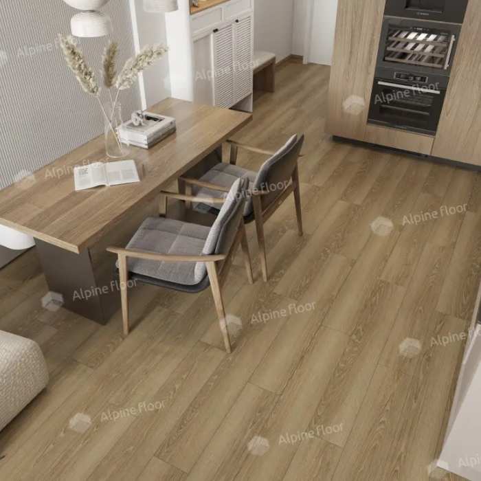 Кварцвиниловая плитка ПВХ Alpine Floor Ultra ECO 5-38 Дуб Сантана