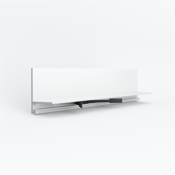 Микроплинтус Laconistiq Micro L Матовый белый 2700 мм