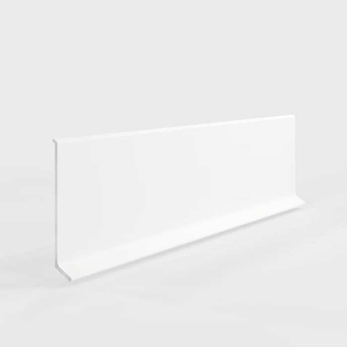 Плинтус Laconistiq Adhesive RAL 9016 Белый Матовый Порошковый 60 мм