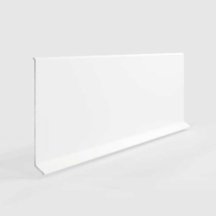 Плинтус Laconistiq Adhesive RAL 9016 Белый Матовый Порошковый 80 мм