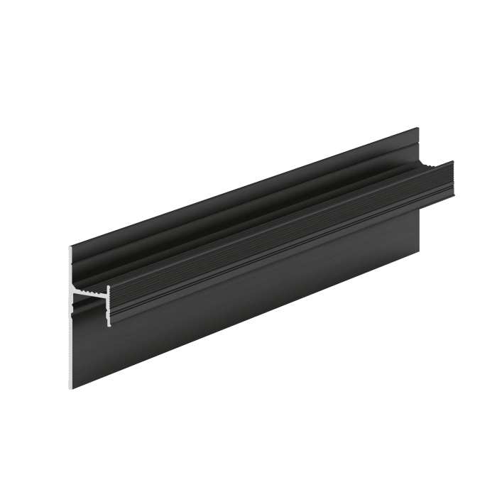 Теневой плинтус Laconistiq Light Черный анодированный