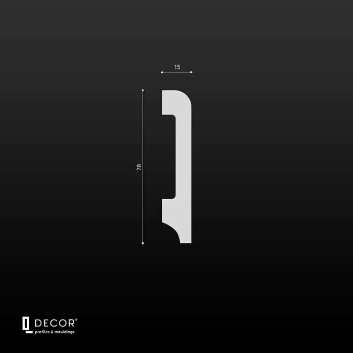 Плинтус Q Decor SX012 №2