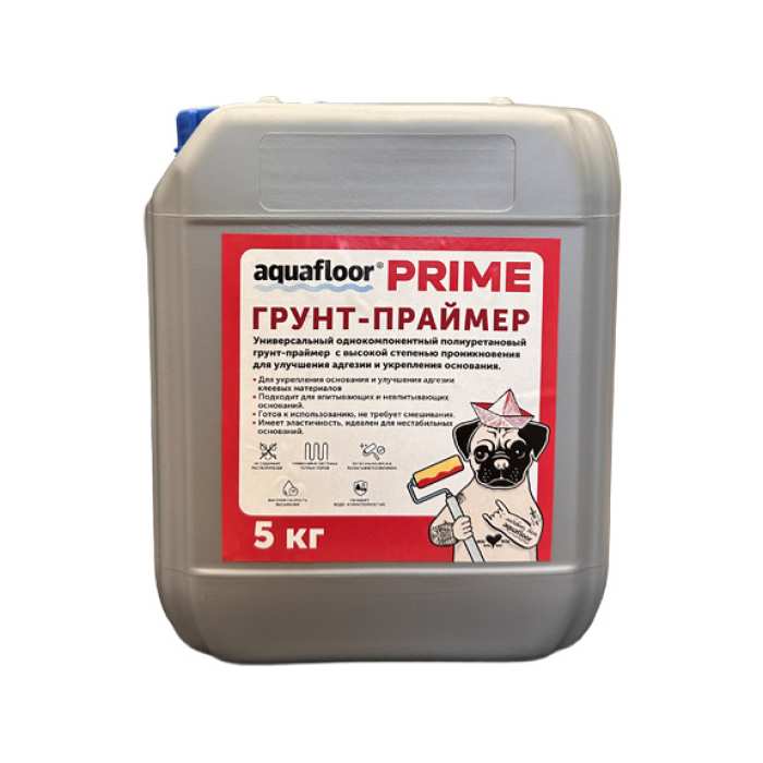 Изображение Грунт-праймер однокомпонентный универсальный Aquafloor Prime 5 кг