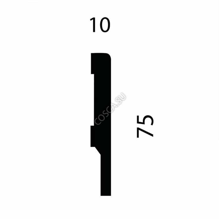Плинтус Сosca AP72 75x10x2400 мм №2