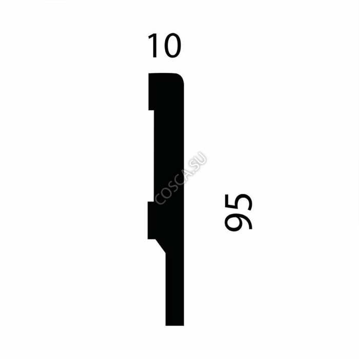 Плинтус Сosca AP73 95x10x2400 мм №2