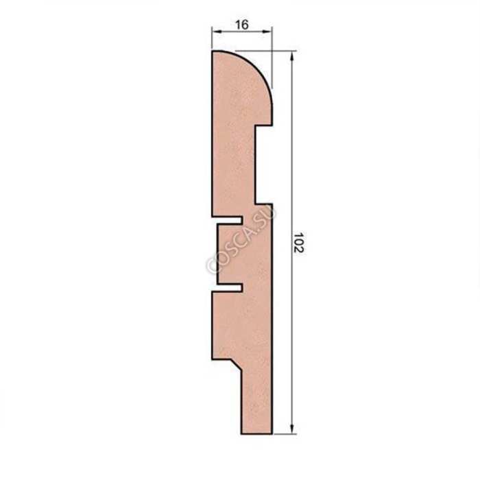Плинтус Сosca AP29 102x16x2400 мм №2