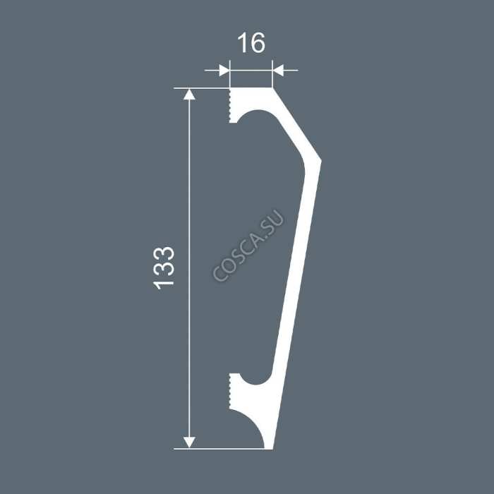 Плинтус Сosca PX041, 133x16 мм №2
