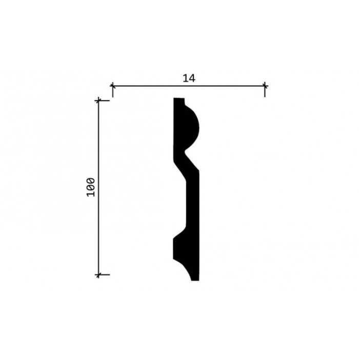 Плинтус Decor Dizayn DD137 №2