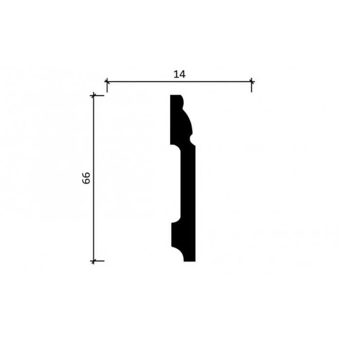 Плинтус Decor Dizayn DD15 №4