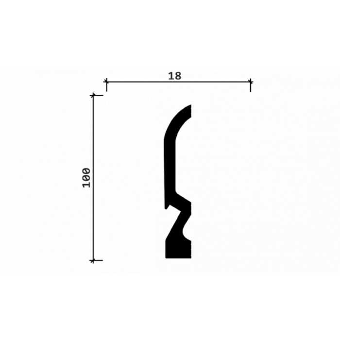 Плинтус Decor Dizayn DD700 №2