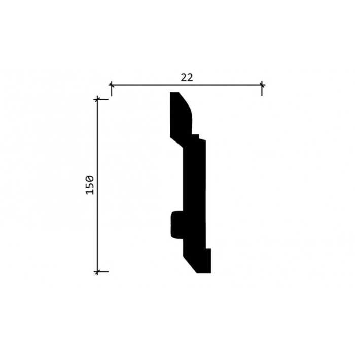 Плинтус Decor Dizayn DD702 №2