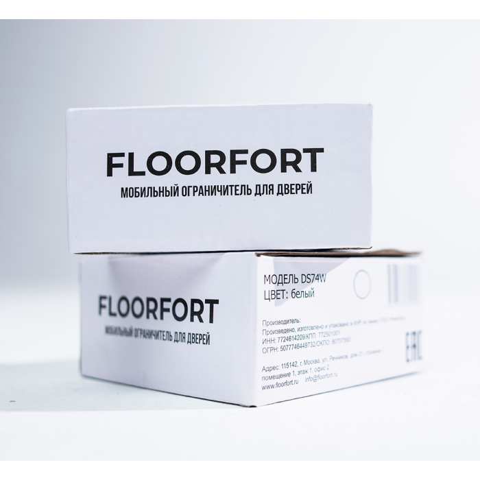 Дверной стоппер Floor Fort DS-074W Белый №2