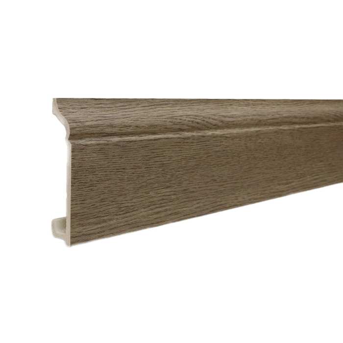 Плинтус ТД Меридиан P10-123 (гладкий)