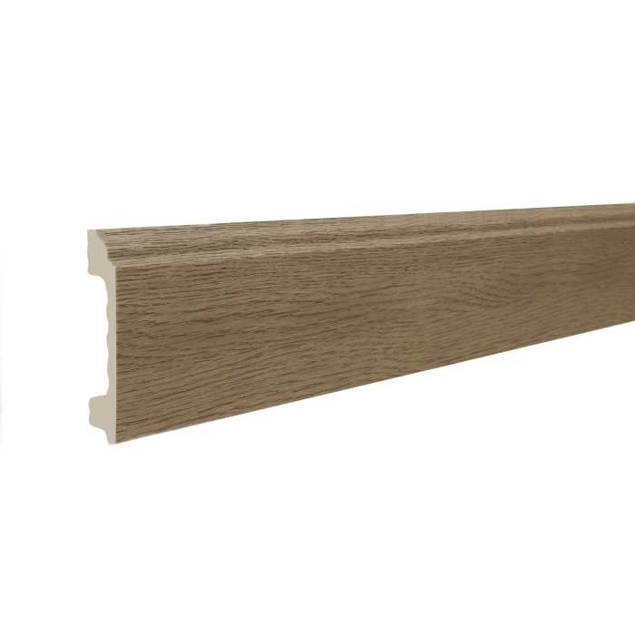 Плинтус ТД Меридиан P3-123 (гладкий)