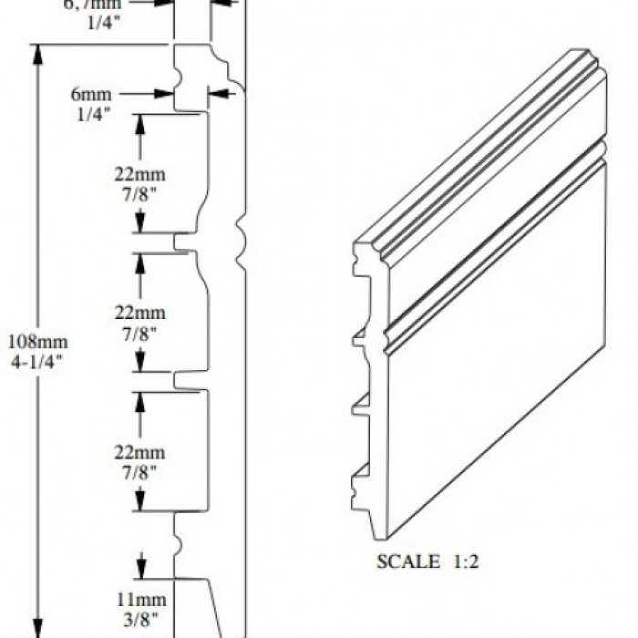 Плинтус Orac Decor Select SX105 №2
