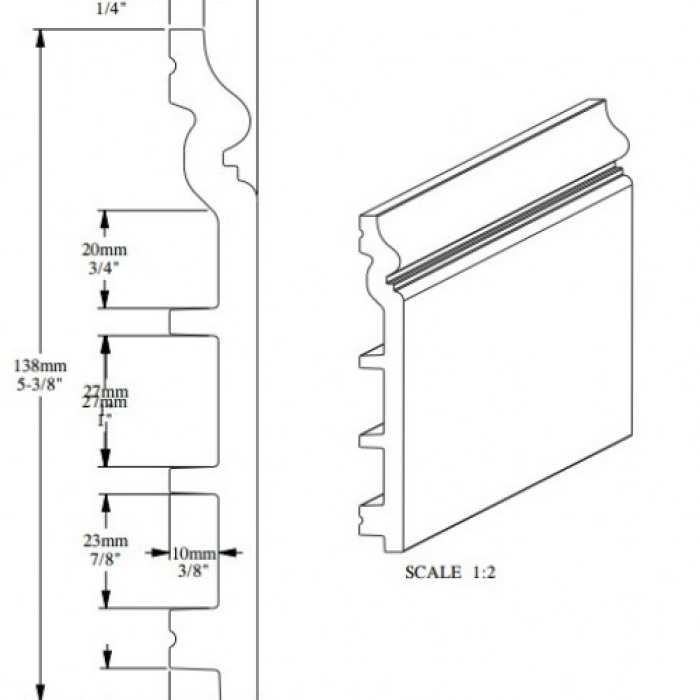 Плинтус Orac Decor Select SX118 №2