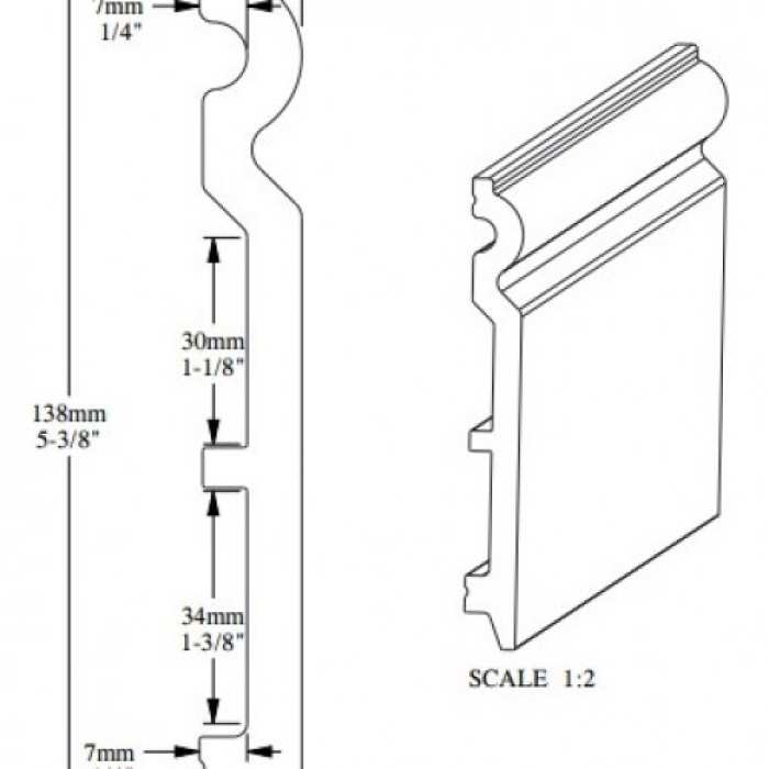 Плинтус Orac Decor Orac Axxent SX138 №2