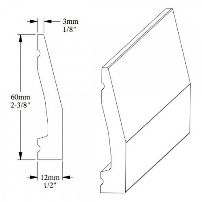 Плинтус Orac Decor Fundamentals SX159 №2