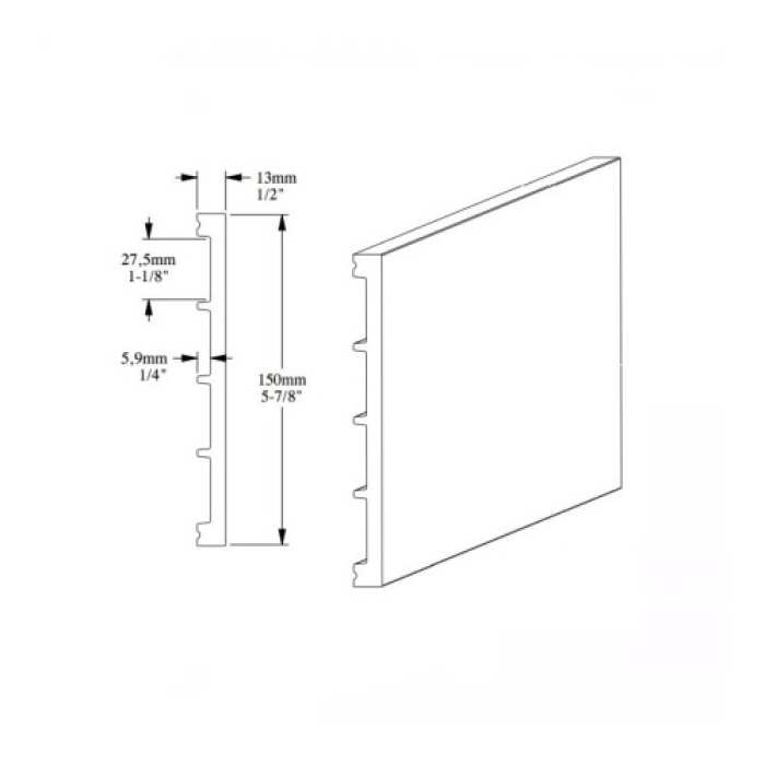 Плинтус Orac Decor Fundamentals SX168 №3
