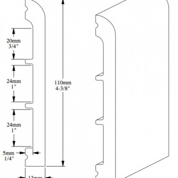 Плинтус Orac Decor Select SX184F №2