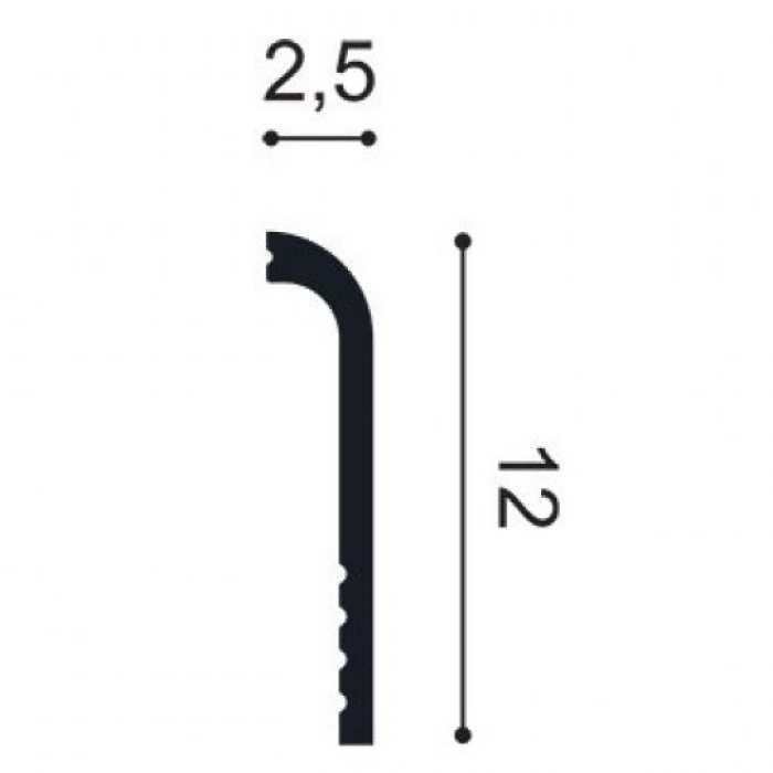 Плинтус Orac Decor Fundamentals Square SX207 №2