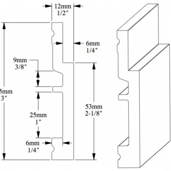 Плинтус Orac Decor Select SX187 №4
