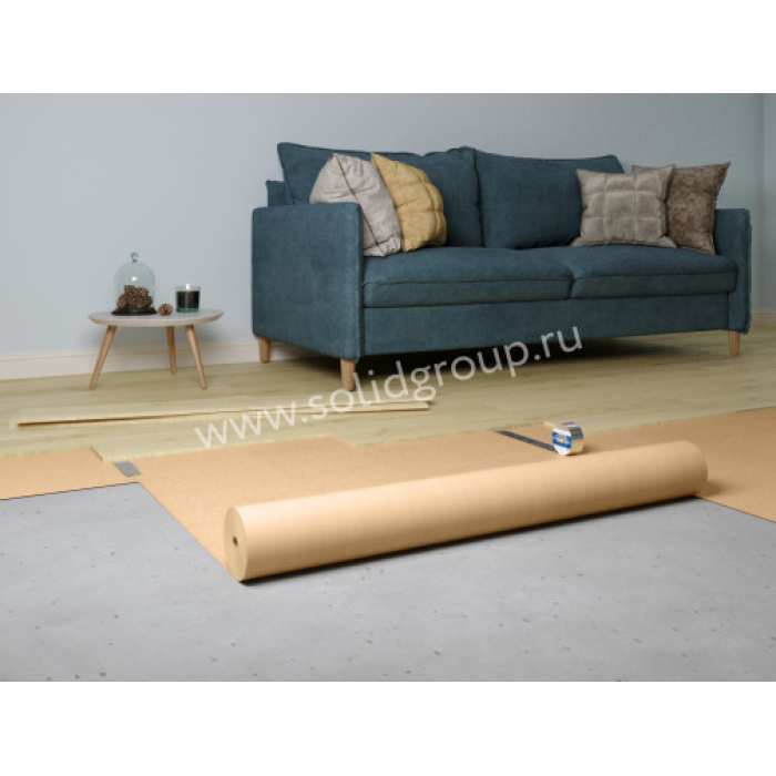 Подложка Solid IXPE PRO 1 мм оранжевая для SPC, WPC, LVT покрытий