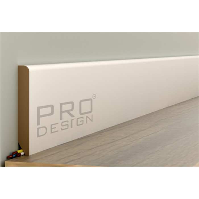 Теневой плинтус Pro Design Classic 6R матовая эмаль 12х90 мм №3