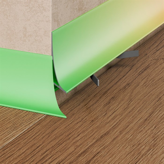 Щелевой плинтус Pro Design Corner L 584 Покраска по RAL №4