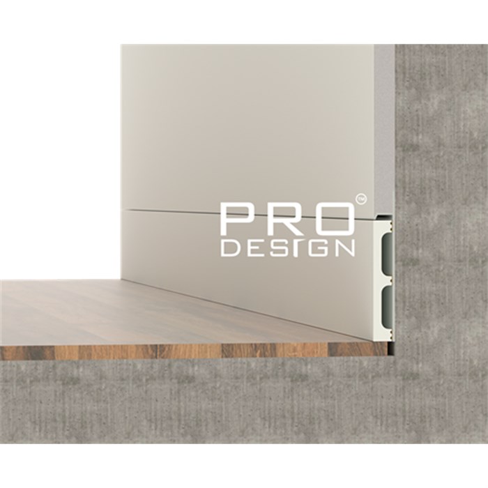 МДФ вставка в плинтус Pro Design 80 мм (дюрополимер) №4