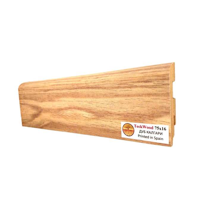 Изображение Плинтус Teckwood Дуб Калгари (75х16)