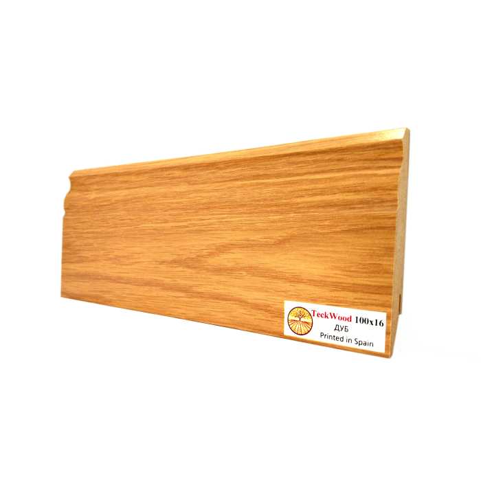 Изображение Плинтус Teckwood Дуб (100х16)
