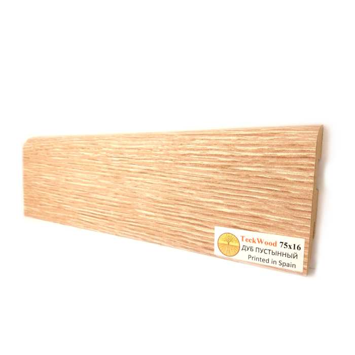 Изображение Плинтус Teckwood Дуб Пустынный (75х16)