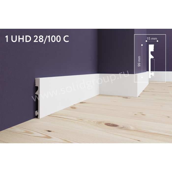 Плинтус Solid Unica UHD 28/100C №2