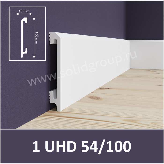 Изображение Плинтус Solid Unica UHD 54/100