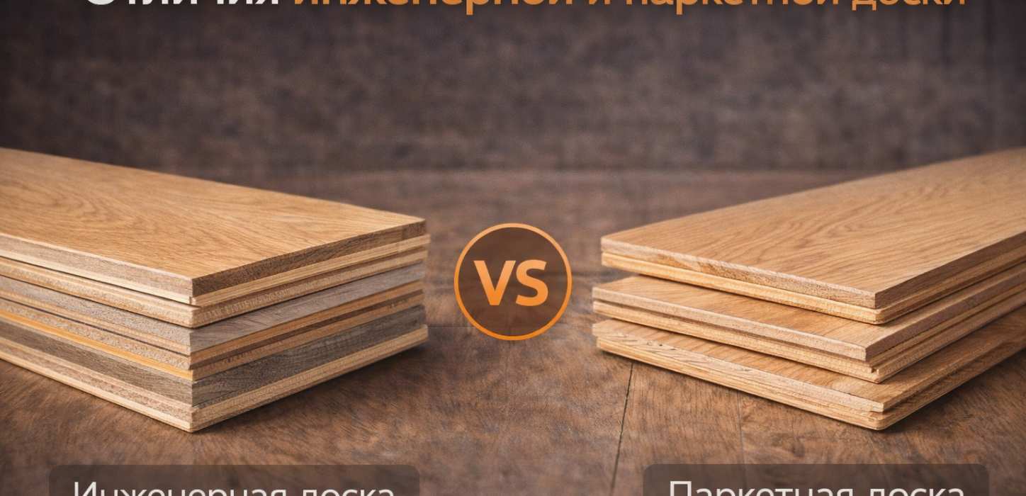 Изображение Отличия инженерной и паркетной доски