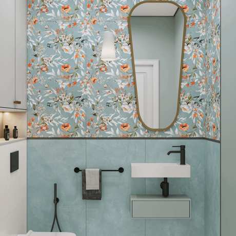 <Telo> CRESCENT【UNWASTED LIMITED COLOR】 Керамогранит NT Ceramic NTTVL99829M Sketch Art Meadow Matt купить