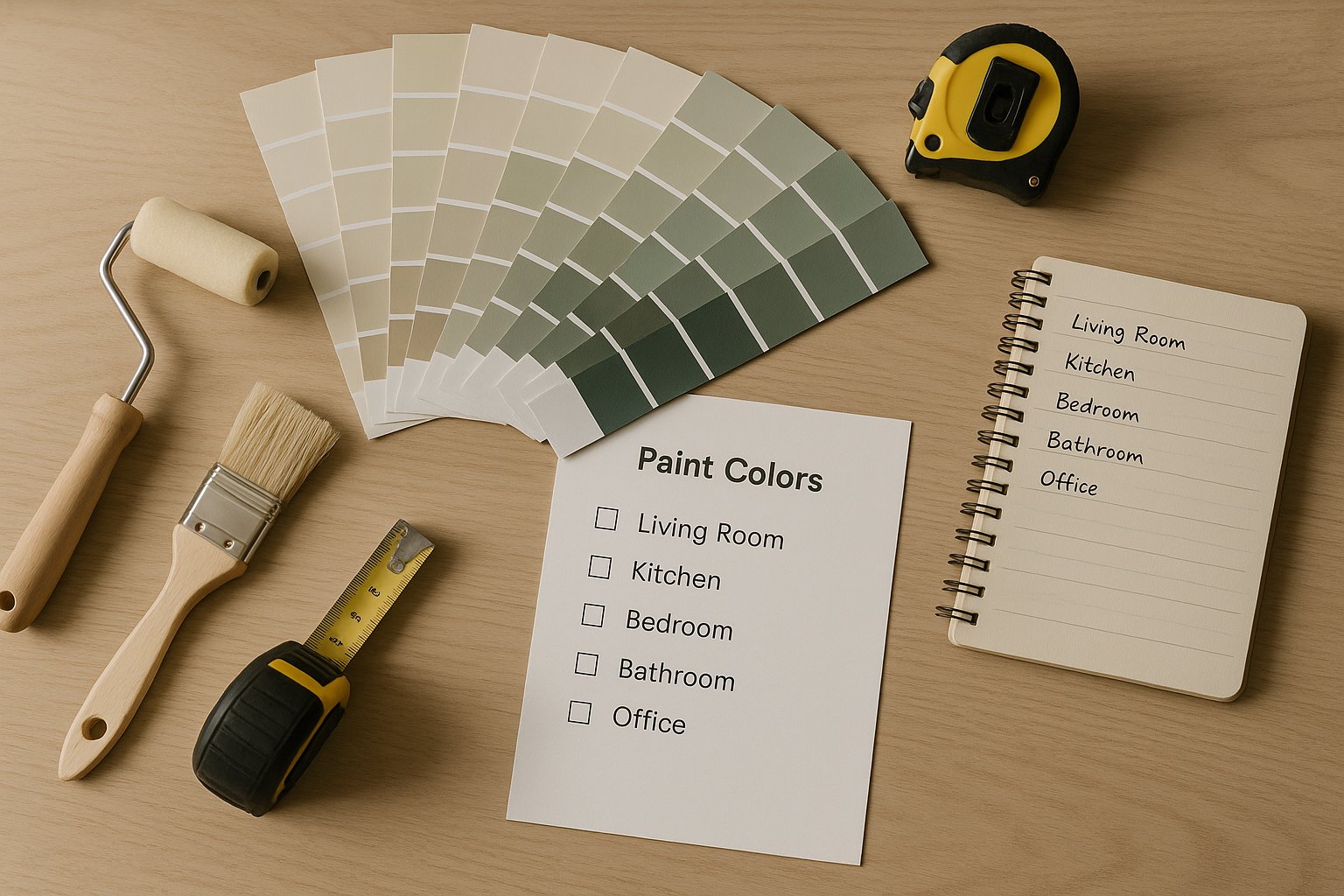 Выбор краски для стен — с чего начать