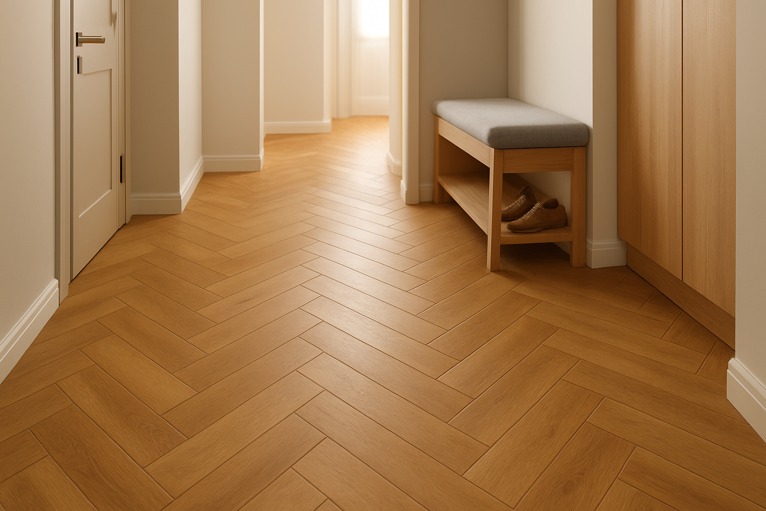 Керамогранит под дерево в прямоугольном формате 200x1200 мм